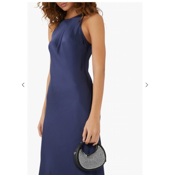 Coach Jonie Mini Bag Crystal Beaded Leather CW574 Crossbody Black Wristlet Curve - Picture 11 of 14